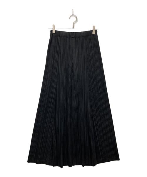 PLEATS PLEASE ISSEY MIYAKE（プリーツプリーズ イッセイミヤケ）PLEATS PLEASE ISSEY MIYAKE (プリーツプリーズ イッセイミヤケ) プリーツパンツ ダークグレー サイズ:1の古着・服飾アイテム
