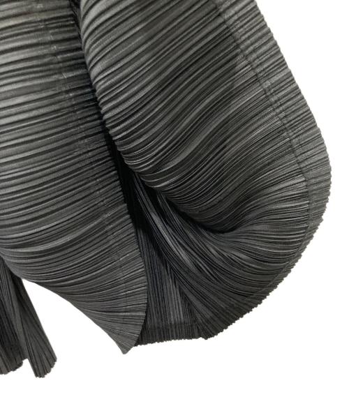 PLEATS PLEASE ISSEY MIYAKE（プリーツプリーズ イッセイミヤケ）PLEATS PLEASE ISSEY MIYAKE (プリーツプリーズ イッセイミヤケ) プリーツパンツ ダークグレー サイズ:1の古着・服飾アイテム