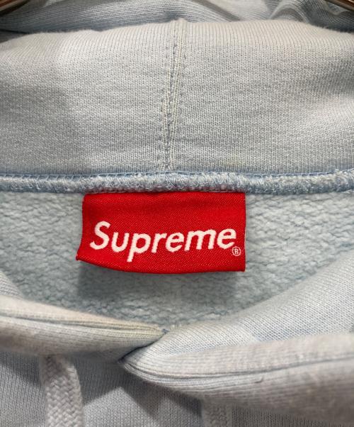SUPREME（シュプリーム）Supreme (シュプリーム) Big Logo Hooded Sweatshirt　21SS ブルー サイズ:Mの古着・服飾アイテム