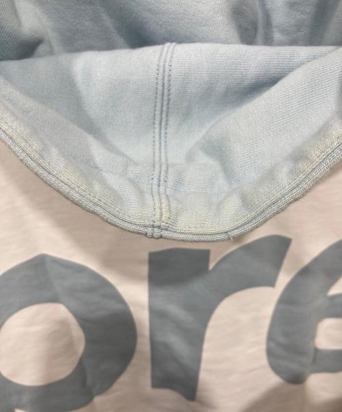 SUPREME（シュプリーム）Supreme (シュプリーム) Big Logo Hooded Sweatshirt　21SS ブルー サイズ:Mの古着・服飾アイテム