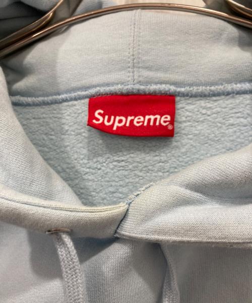 SUPREME（シュプリーム）Supreme (シュプリーム) Big Logo Hooded Sweatshirt　21SS ブルー サイズ:Mの古着・服飾アイテム