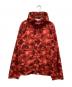 A BATHING APE（アベイシングエイプ）の古着「カモ柄ナイロンジャケット」｜レッド