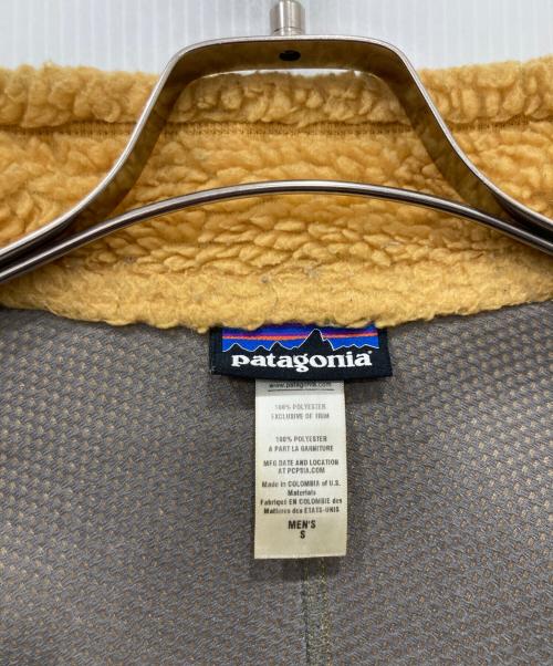 Patagonia（パタゴニア）Patagonia (パタゴニア) Classic Retro-X Jacket FA13 イエロー サイズ:Sの古着・服飾アイテム