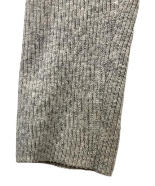 NKNIT（ンニット）NKNIT (ンニット) sailor collar rib KNIT bodysuit グレー サイズ:Freeの古着・服飾アイテム
