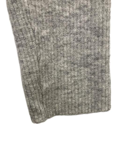 NKNIT（ンニット）NKNIT (ンニット) sailor collar rib KNIT bodysuit グレー サイズ:Freeの古着・服飾アイテム