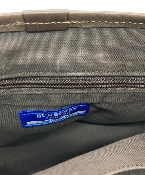 BURBERRY BLUE LABEL（バーバリー ブルー レーベル）BURBERRY BLUE LABEL (バーバリー ブルー レーベル) 2WAYチェックショルダーバッグ ベージュ×ブラウンの古着・服飾アイテム