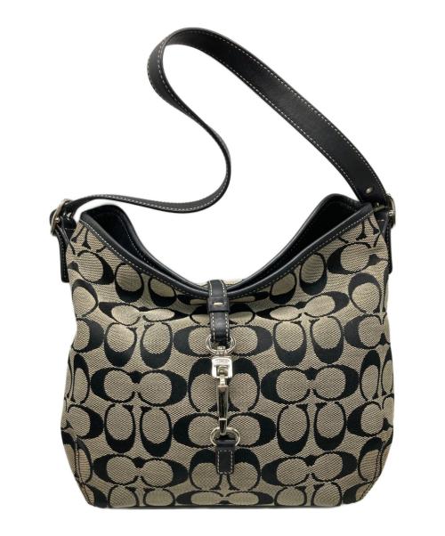 COACH（コーチ）COACH (コーチ) ワンショルダーバッグ ブラックの古着・服飾アイテム