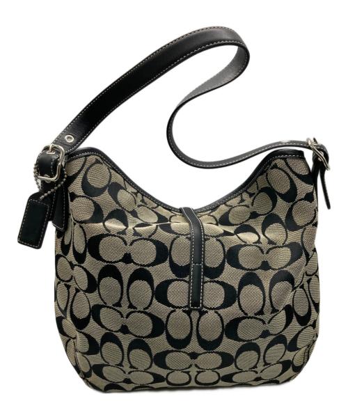 COACH（コーチ）COACH (コーチ) ワンショルダーバッグ ブラックの古着・服飾アイテム