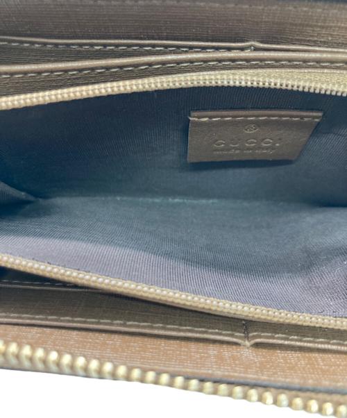 GUCCI（グッチ）GUCCI (グッチ) 長財布 ブラウンの古着・服飾アイテム