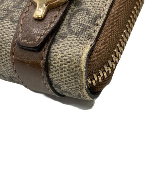 GUCCI（グッチ）GUCCI (グッチ) 長財布 ブラウンの古着・服飾アイテム