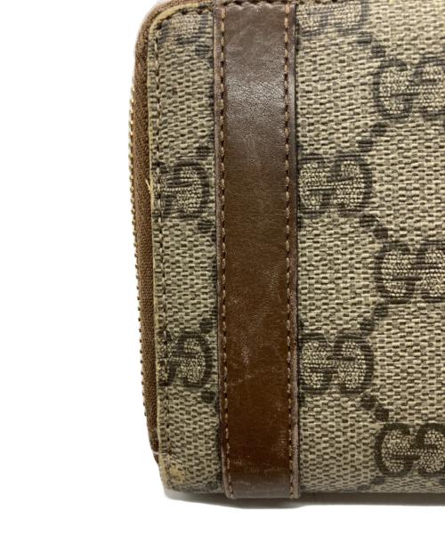 GUCCI（グッチ）GUCCI (グッチ) 長財布 ブラウンの古着・服飾アイテム