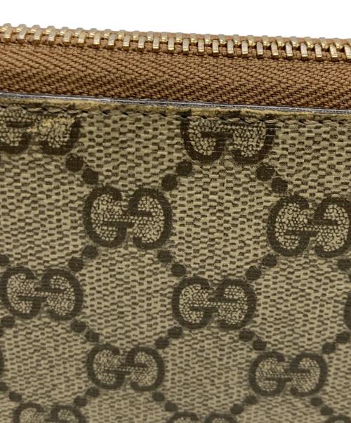 GUCCI（グッチ）GUCCI (グッチ) 長財布 ブラウンの古着・服飾アイテム
