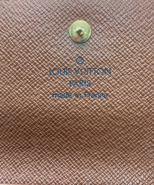LOUIS VUITTON（ルイ ヴィトン）LOUIS VUITTON (ルイ ヴィトン) 3つ折り財布 ブラウンの古着・服飾アイテム