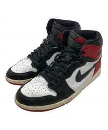 NIKE（ナイキ）の古着「Air Jordan 1 Retro High OG/エアジョーダン1 レトロ ハイ OG」｜ブラック×レッド