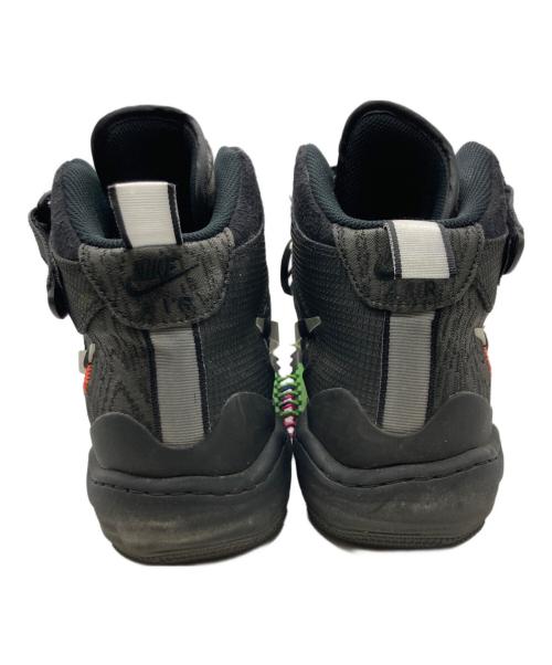 NIKE（ナイキ）NIKE (ナイキ) OFFWHITE (オフホワイト) Air Force 1 Mid/エアフォース1 ミッド ブラック サイズ:29の古着・服飾アイテム