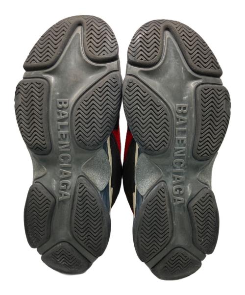 BALENCIAGA（バレンシアガ）BALENCIAGA (バレンシアガ) ローカットスニーカー レッド・ダークブラウン サイズ:29の古着・服飾アイテム
