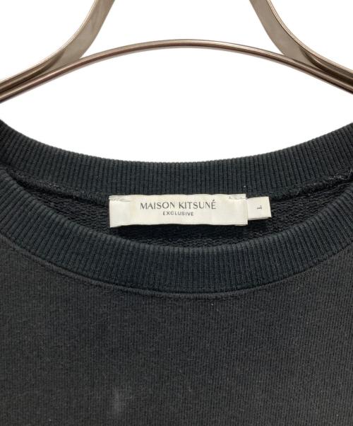 maison kitsune（メゾンキツネ）Maison Kitsuné (メゾンキツネ) JP EXCLUSIVE FOX ブラック サイズ:Lの古着・服飾アイテム