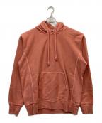 AURALEEオーラリー）の古着「SUPER MILLED SWEAT P/O PARKA / スーパー ミルド スウェット パーカー」｜ピンク