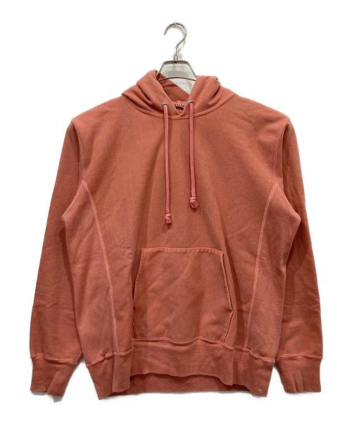 AURALEE（オーラリー）AURALEE (オーラリー) SUPER MILLED SWEAT P/O PARKA / スーパー ミルド スウェット パーカー ピンク サイズ:34の古着・服飾アイテム