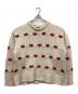 NKNIT（ンニット）の古着「ハートパターンニット」｜ベージュ