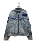 LEVI'S×AMBUSHリーバイス×アンブッシュ）の古着「バイカー トラッカージャケット」｜インディゴ