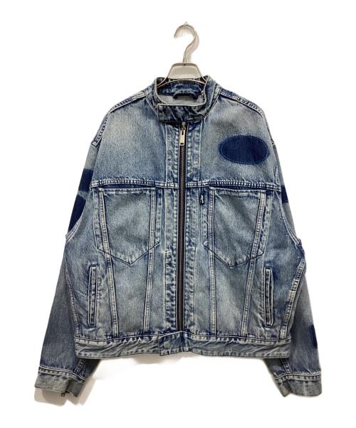 LEVI'S（リーバイス）LEVI'S (リーバイス) AMBUSH (アンブッシュ) バイカー トラッカージャケット インディゴ サイズ:Mの古着・服飾アイテム