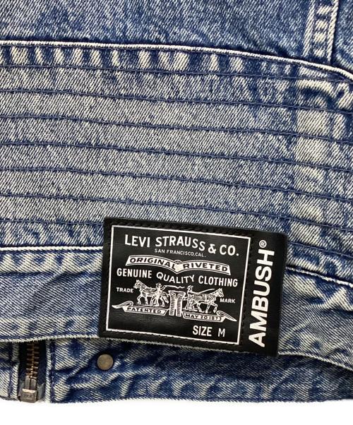 LEVI'S（リーバイス）LEVI'S (リーバイス) AMBUSH (アンブッシュ) バイカー トラッカージャケット インディゴ サイズ:Mの古着・服飾アイテム