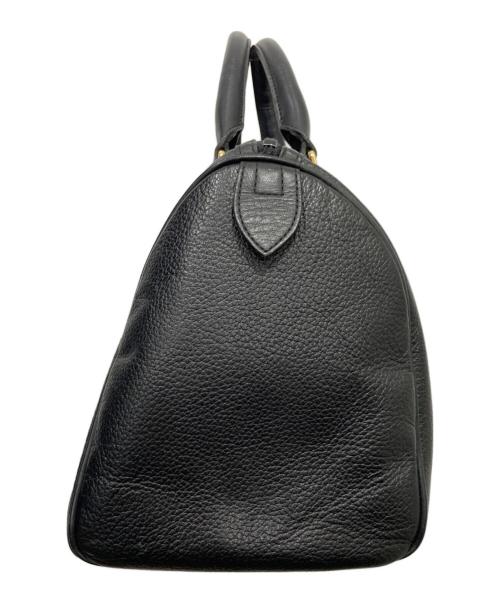 Burberrys（バーバリーズ）Burberrys (バーバリーズ) レザーミニボストンバッグ ブラックの古着・服飾アイテム