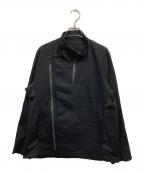 WHITE MOUNTAINEERINGホワイトマウンテ二アニング）の古着「ZIP PULLOVER」｜ブラック
