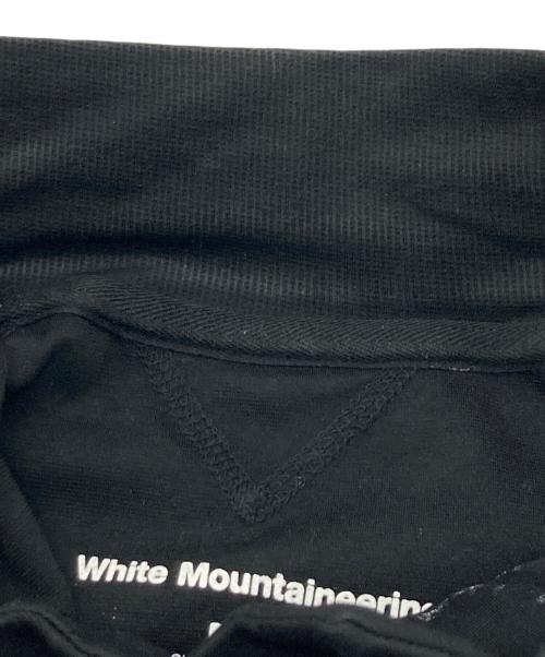 WHITE MOUNTAINEERING（ホワイトマウンテ二アニング）WHITE MOUNTAINEERING (ホワイトマウンテ二アニング) ZIP PULLOVER ブラックの古着・服飾アイテム