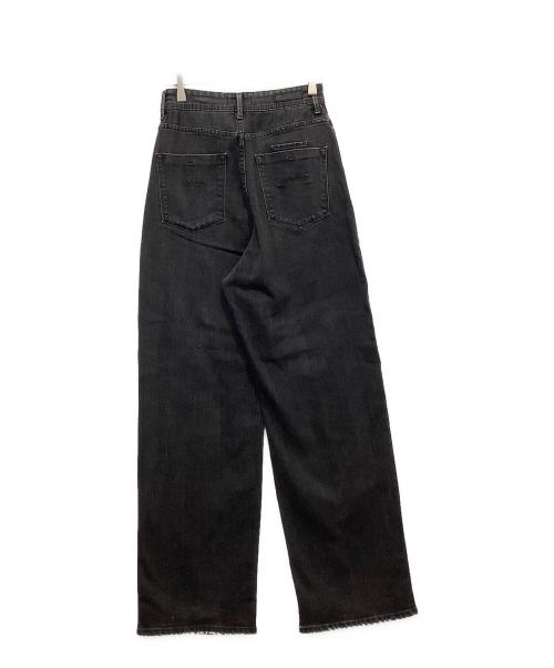 YANUK（ヤヌーク）YANUK (ヤヌーク) JOANデニムパンツ ブラック サイズ:24の古着・服飾アイテム