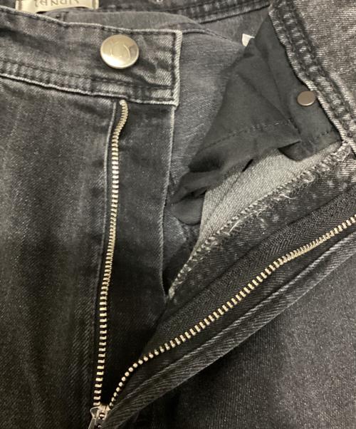 YANUK（ヤヌーク）YANUK (ヤヌーク) JOANデニムパンツ ブラック サイズ:24の古着・服飾アイテム