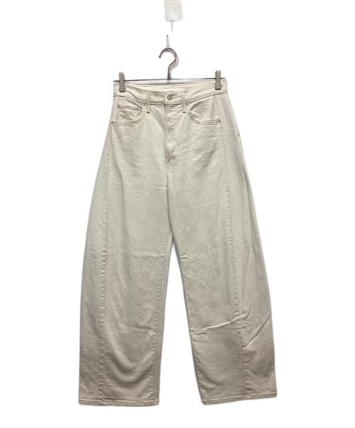 mother（マザー）mother (マザー) ハーフパイプ アンクル デニムパンツ ホワイト サイズ:26の古着・服飾アイテム