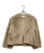 SLOBE IENAスローブ イエナ）の古着「Mink Fake fur Coat」｜ベージュ