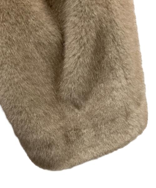 SLOBE IENA（スローブ イエナ）SLOBE IENA (スローブ イエナ) Mink Fake fur Coat ベージュ サイズ:FREEの古着・服飾アイテム