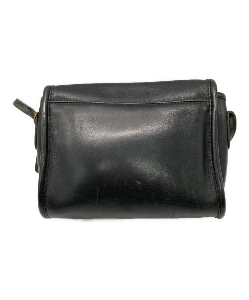 COACH（コーチ）COACH (コーチ) グローブレザーショルダーバッグ ブラックの古着・服飾アイテム