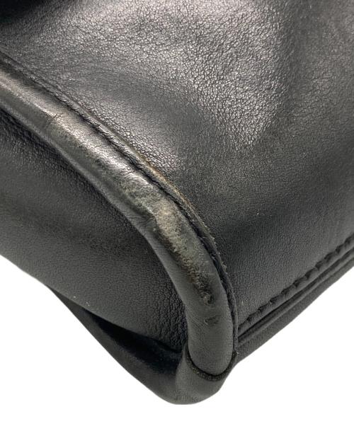 COACH（コーチ）COACH (コーチ) グローブレザーショルダーバッグ ブラックの古着・服飾アイテム