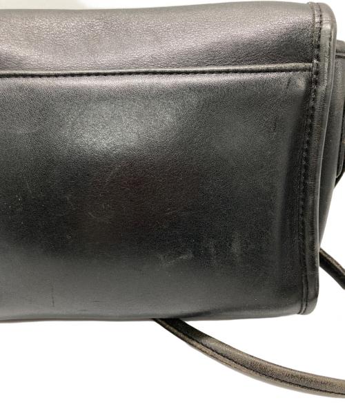 COACH（コーチ）COACH (コーチ) グローブレザーショルダーバッグ ブラックの古着・服飾アイテム