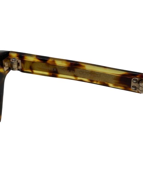 OLIVER PEOPLES（オリバーピープルズ）OLIVER PEOPLES (オリバーピープルズ) 折り畳みサングラス ブラウン サイズ:47□22-137の古着・服飾アイテム