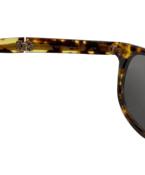 OLIVER PEOPLES（オリバーピープルズ）OLIVER PEOPLES (オリバーピープルズ) 折り畳みサングラス ブラウン サイズ:47□22-137の古着・服飾アイテム