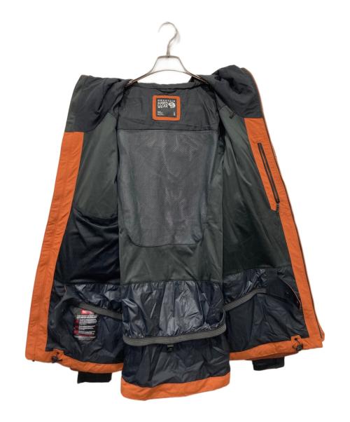 MOUNTAIN HARD WEAR（マウンテンハードウェア）MOUNTAIN HARD WEAR (マウンテンハードウェア) ファーストトラックスジャケット ブラウン×ブラック サイズ:Lの古着・服飾アイテム