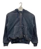 stussyステューシー）の古着「ジップパーカー」｜ネイビー