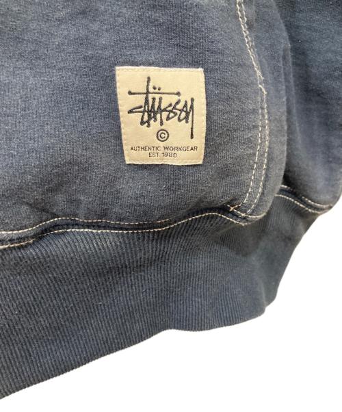 stussy（ステューシー）stussy (ステューシー) ジップパーカー ネイビー サイズ:Sの古着・服飾アイテム