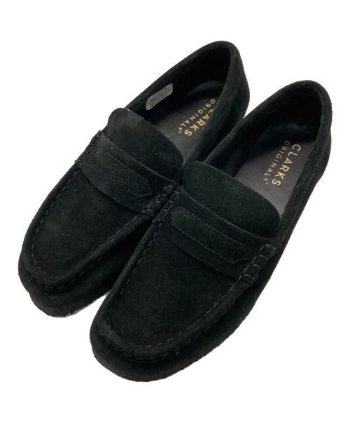 CLARKS（クラークス）CLARKS (クラークス) Wallabee Loafe ブラック サイズ:23.5ｃｍの古着・服飾アイテム