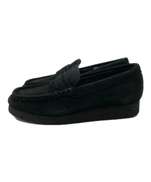 CLARKS（クラークス）CLARKS (クラークス) Wallabee Loafe ブラック サイズ:23.5ｃｍの古着・服飾アイテム