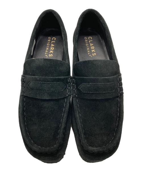 CLARKS（クラークス）CLARKS (クラークス) Wallabee Loafe ブラック サイズ:23.5ｃｍの古着・服飾アイテム