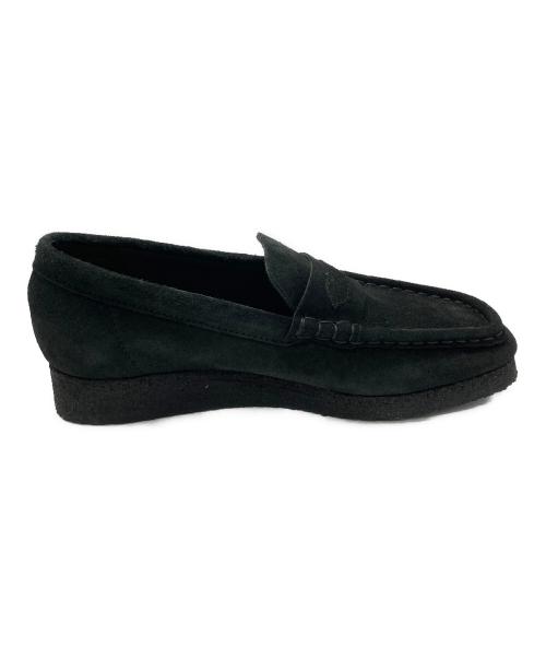 CLARKS（クラークス）CLARKS (クラークス) Wallabee Loafe ブラック サイズ:23.5ｃｍの古着・服飾アイテム