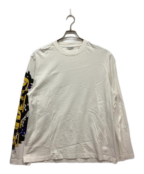 BURBERRY（バーバリー）BURBERRY (バーバリー) ライトスリーブロゴカットソー ホワイト サイズ:XLの古着・服飾アイテム
