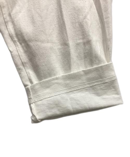 BURBERRY（バーバリー）BURBERRY (バーバリー) ライトスリーブロゴカットソー ホワイト サイズ:XLの古着・服飾アイテム