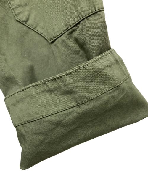 STONE ISLAND（ストーンアイランド）STONE ISLAND (ストーンアイランド) Cotton Twill Overshirt カーキ サイズ:XXLの古着・服飾アイテム